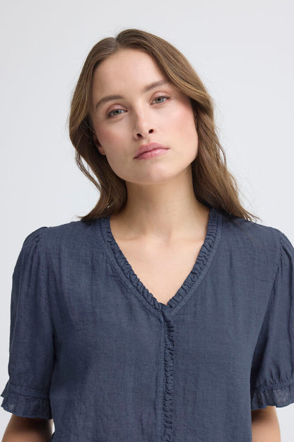 Blus Flounce