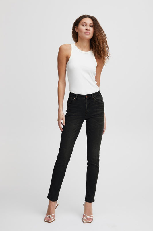 Jeans Emma Svart Denim