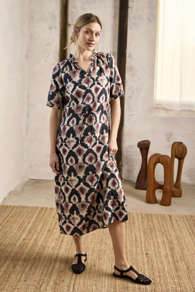 Klänning Celly - Pulz - Flerfärgad - XS - Pulz50210542 - batik - XS