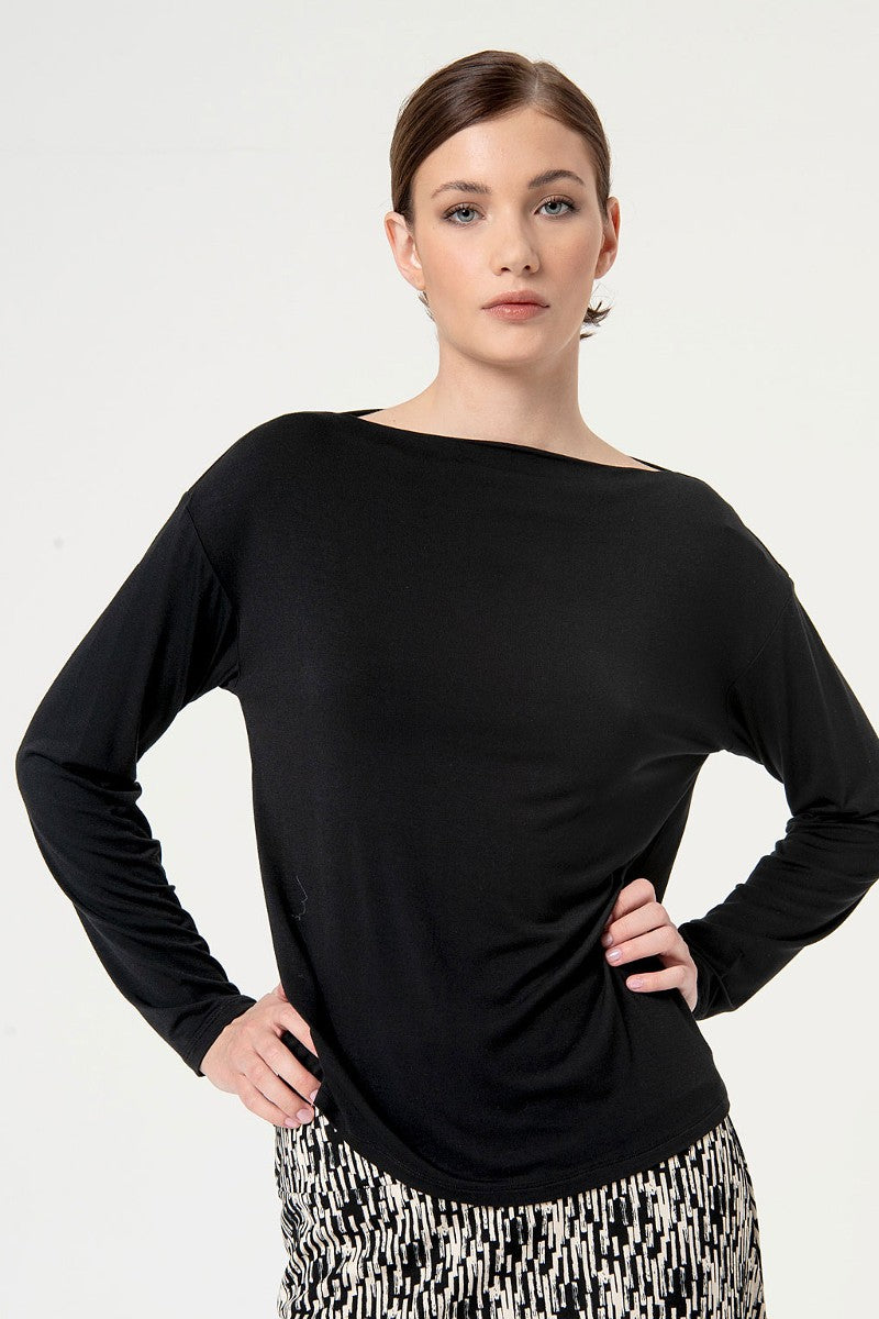 Top boatneck