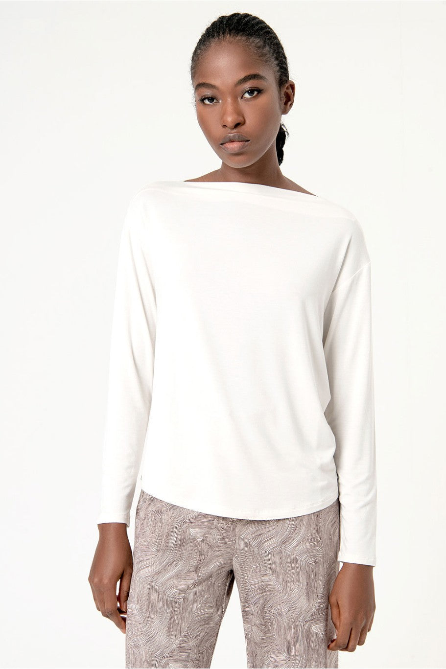 Top boatneck