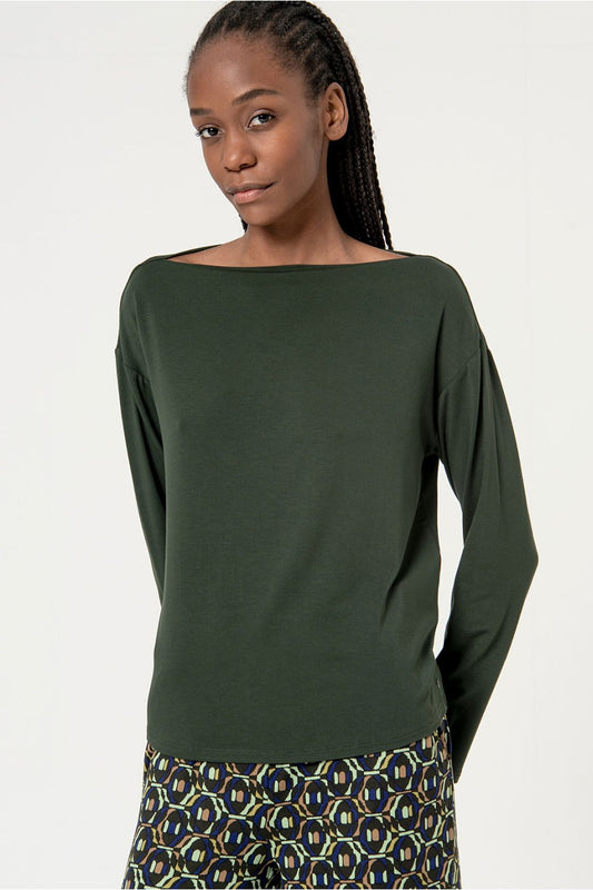 Top boatneck