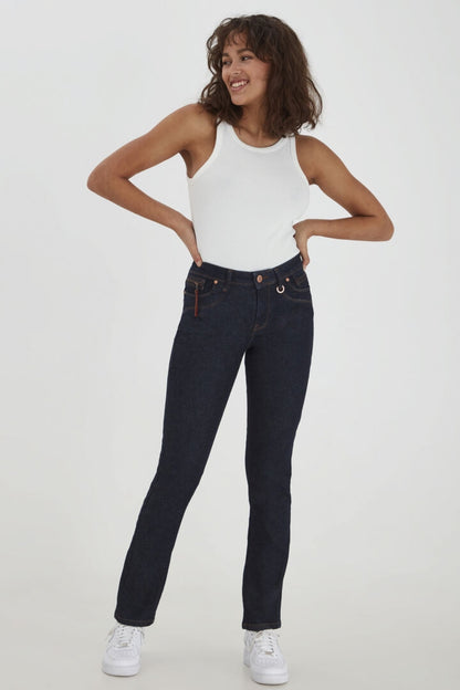 Råblå jeans Emma