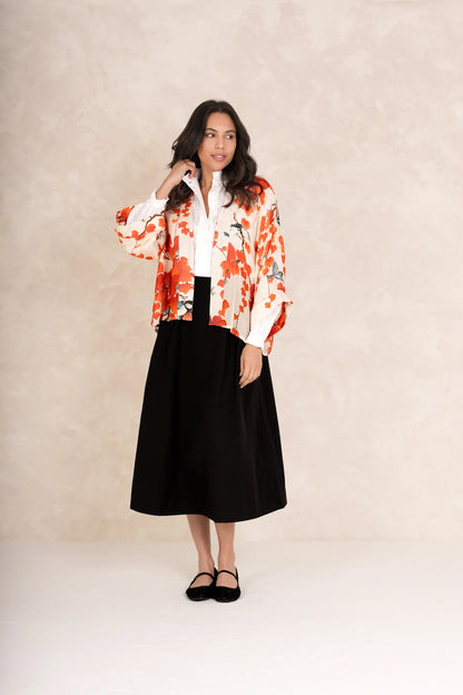 Kort kimono - One hundred stars