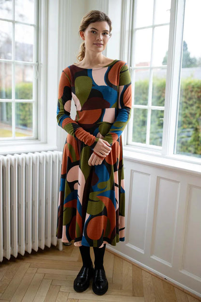 Trikåklänning Sigrid Black Trops