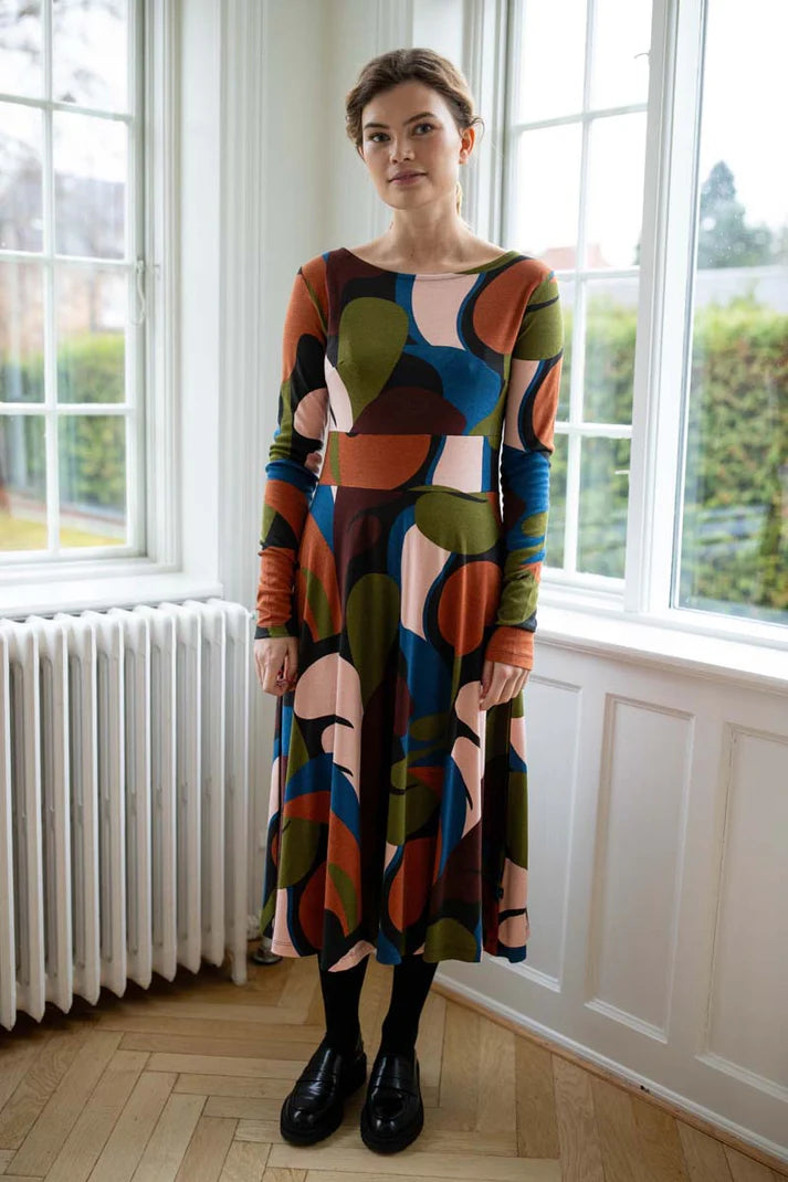 Trikåklänning Sigrid Black Trops