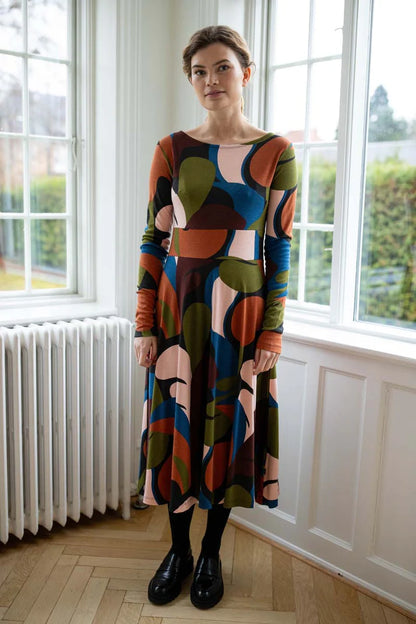 Trikåklänning Sigrid Black Trops