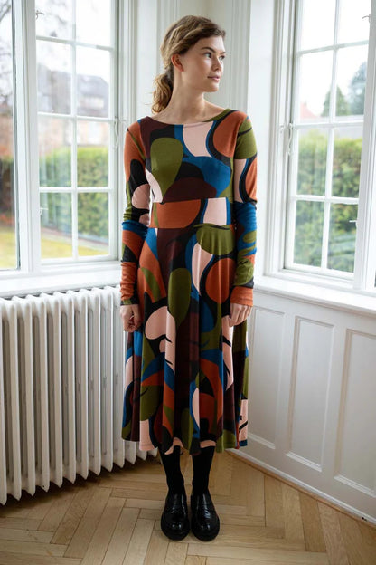 Trikåklänning Sigrid Black Trops