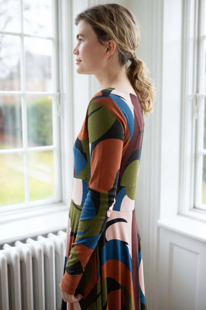 Trikåklänning Sigrid Black Trops