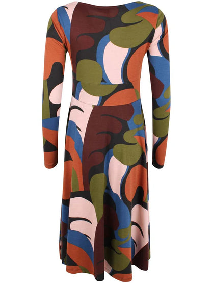 Trikåklänning Sigrid Black Trops