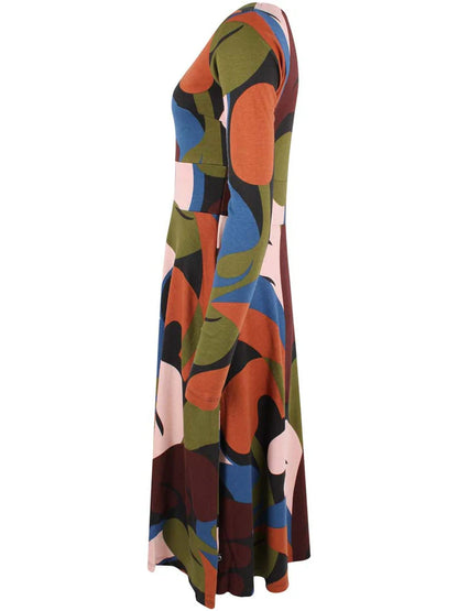 Trikåklänning Sigrid Black Trops