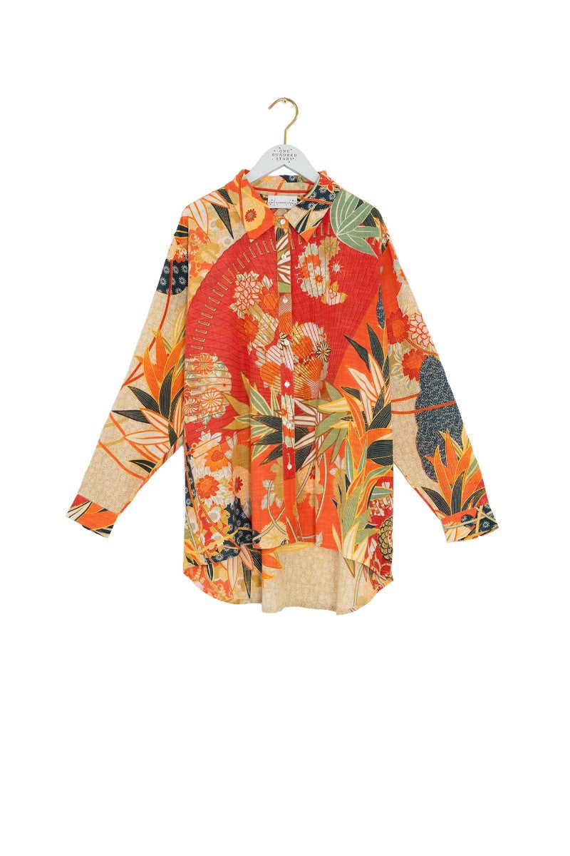 Oversized shirt - One hundred stars