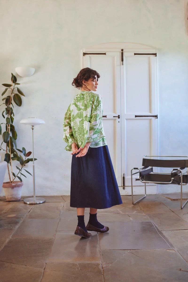 Kort kimono Giant Willow Green
