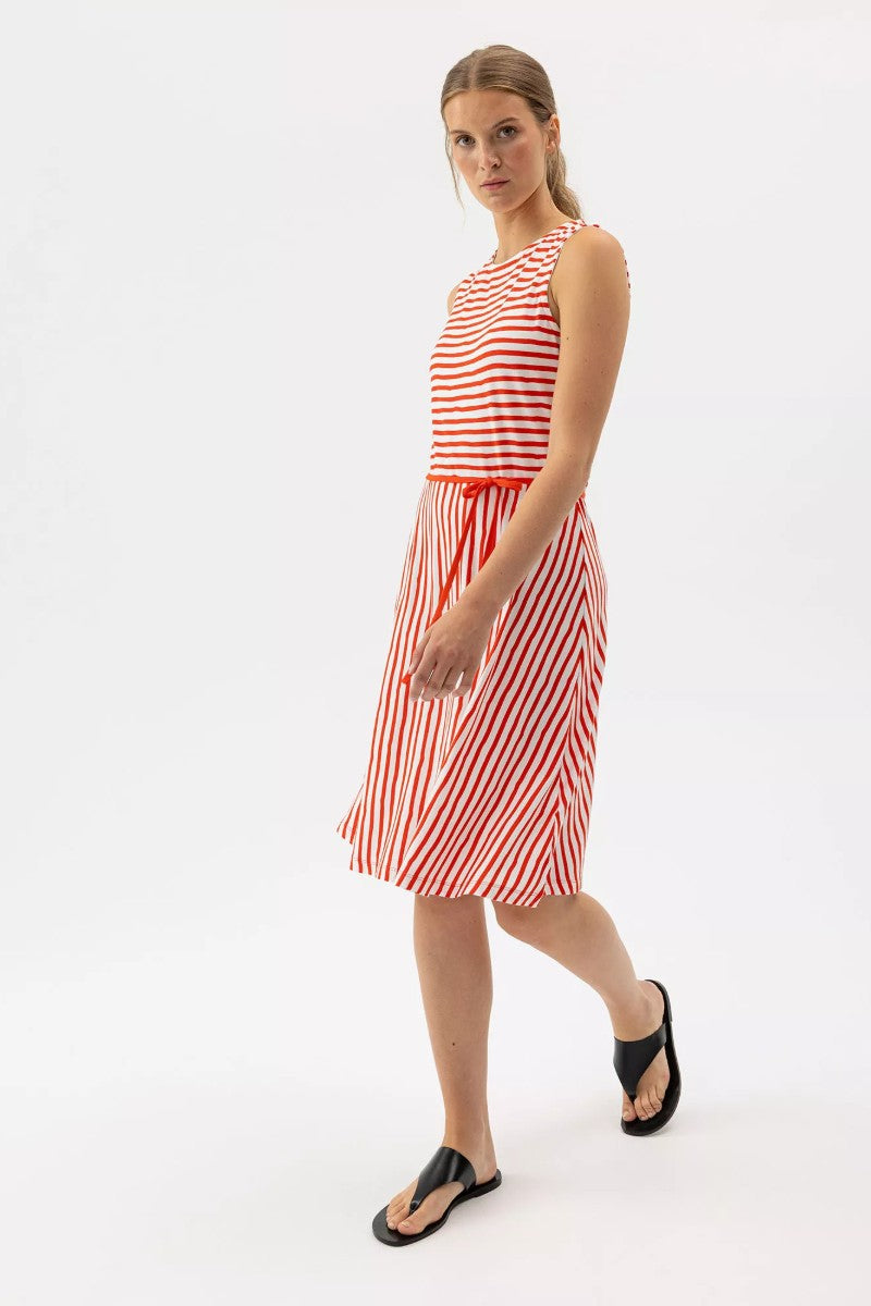 Ellen Dress - Holebrook - Flerfärgad - XS - Hole62614 - rödrand - XS