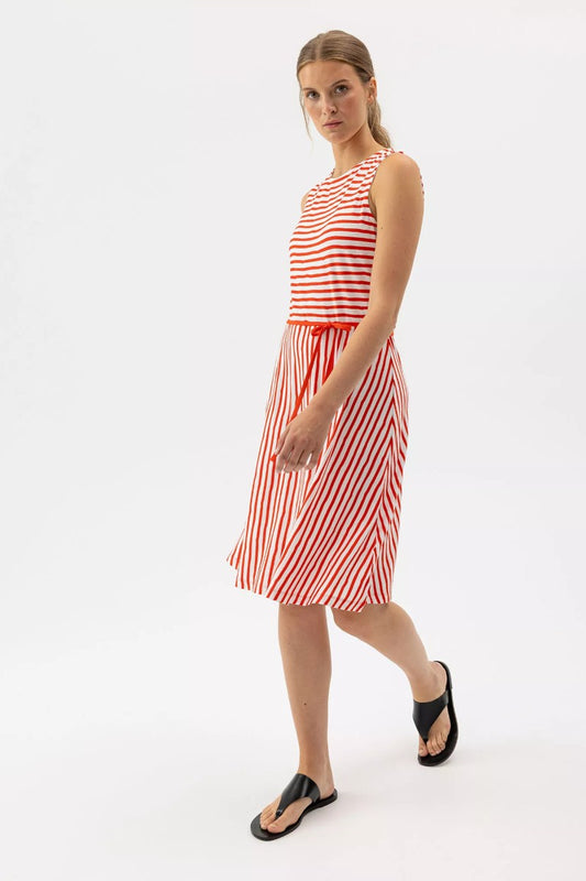 Ellen Dress - Holebrook - Flerfärgad - XS - Hole62614 - rödrand - XS