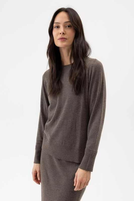 Tröja renata - Holebrook - Brun - XS - Hole62412 - drktaupe - XS