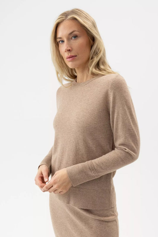 Tröja renata - Holebrook - Beige - XS - Hole62412 - khaki - XS
