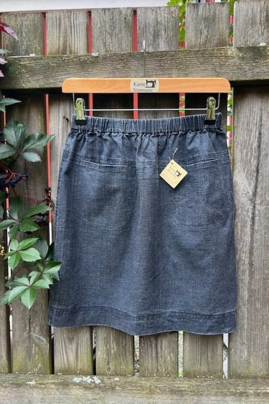 Linnekjol - Karin Sömmare - Blå - XL - 418B - blå - XL