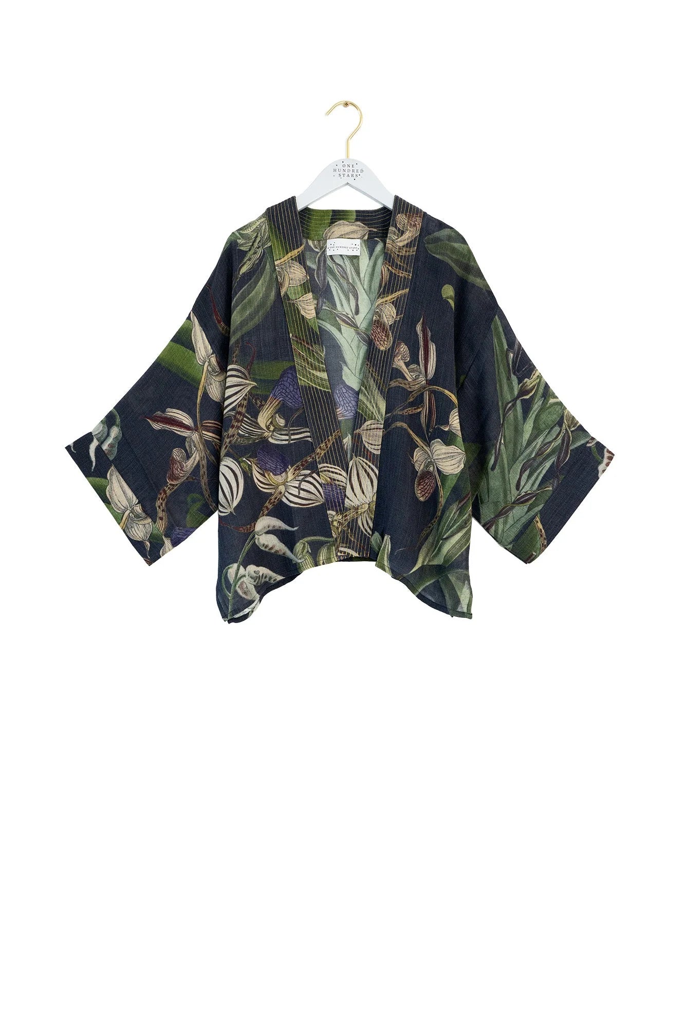 Kort kimono ull