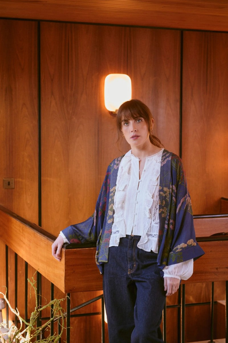 Kort kimono - One hundred stars