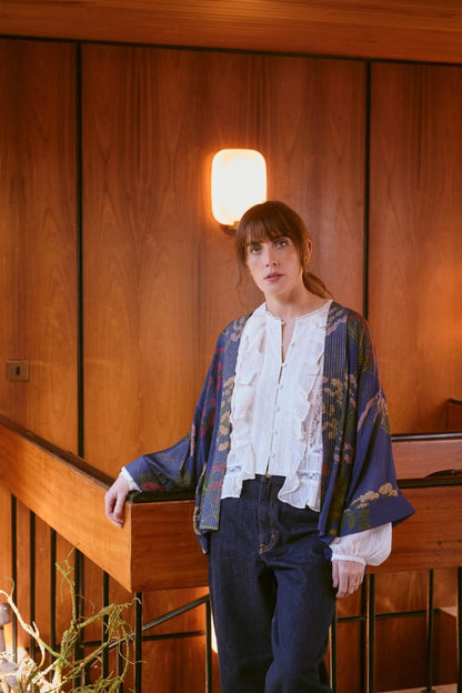 Kort kimono - One hundred stars