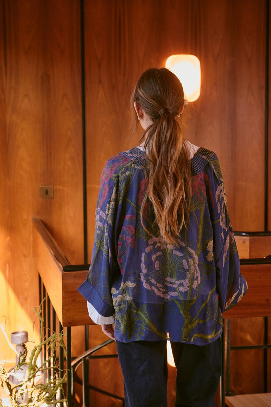 Kort kimono - One hundred stars