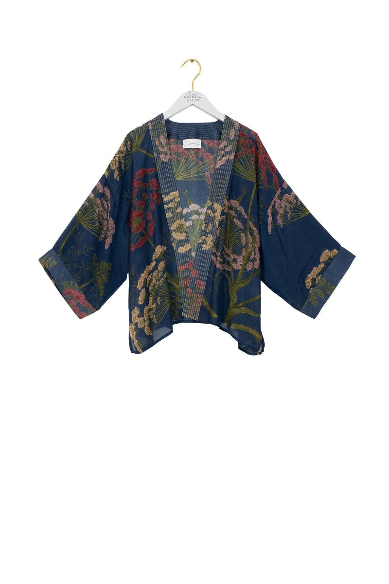 Kort kimono - One hundred stars