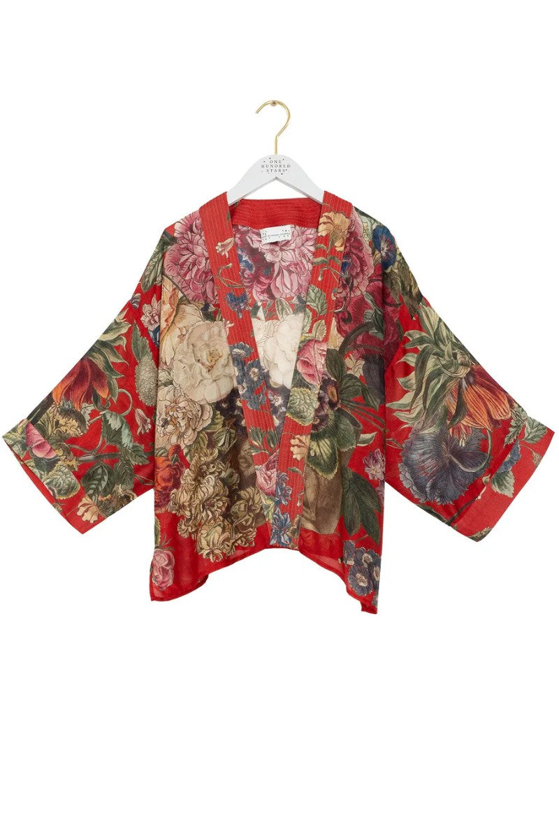 Kort kimono - One hundred stars