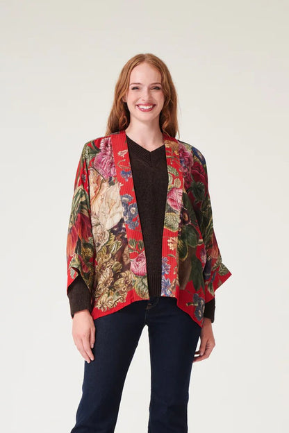Kort kimono - One hundred stars - Mönstrad - One - onekimprimulaberry - One