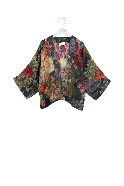 Kort kimono ull