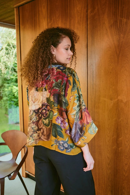 Kort kimono Primula Gold