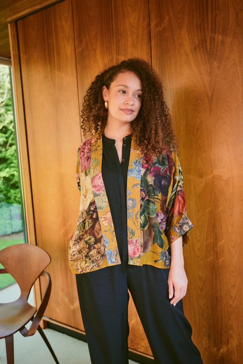 Kort kimono Primula Gold