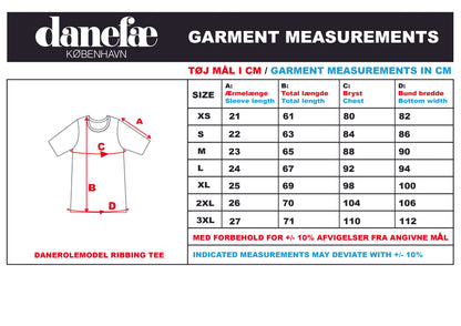 T - shirt Ribbing Role - Danefae