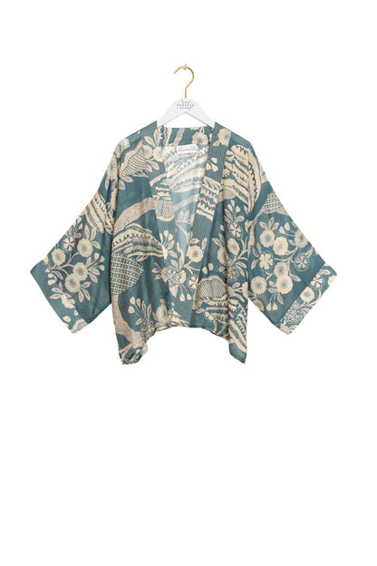 Kort kimono Rosa Blue