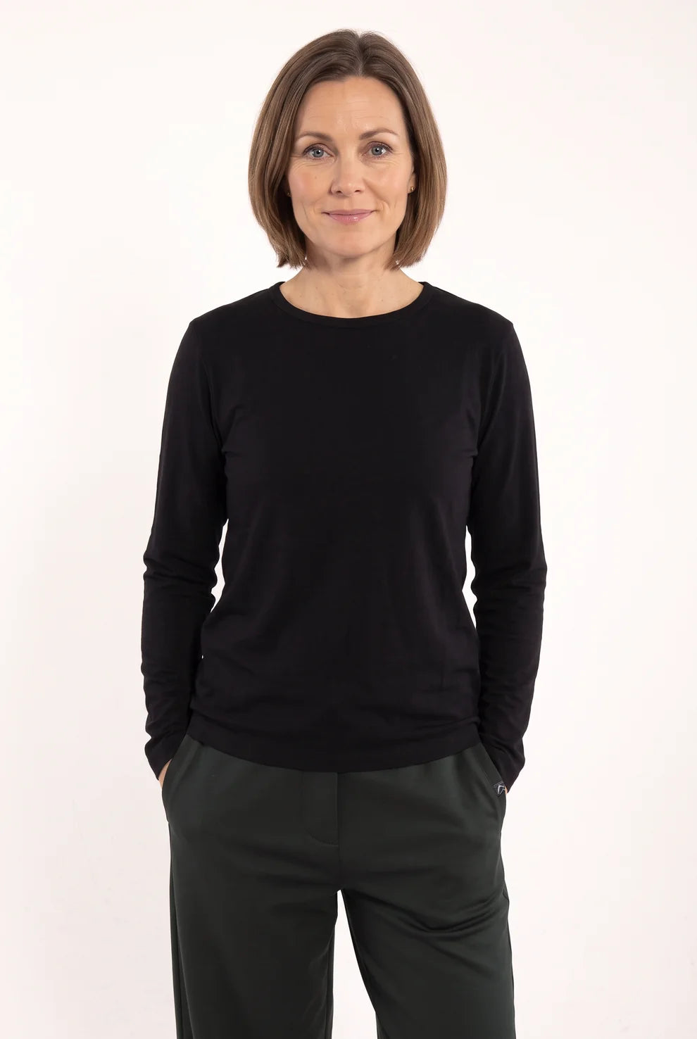 Merry Wool Tee - Danefae - Svart - XS - Danemerrywooltee - svart - XS