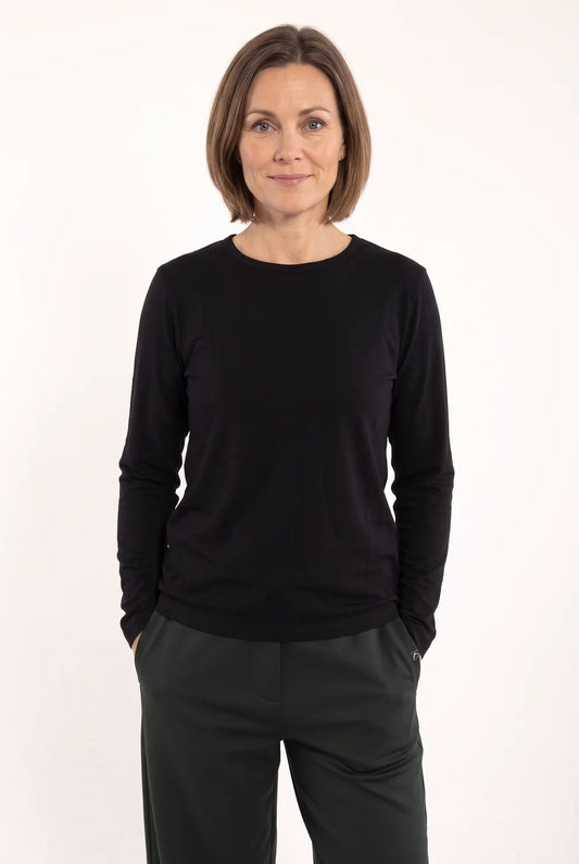 Merry Wool Tee - Danefae - Svart - XS - Danemerrywooltee - svart - XS