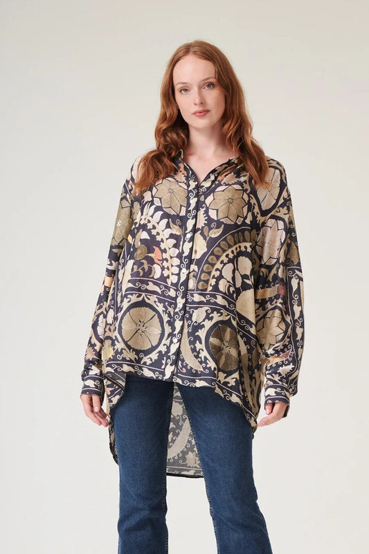 Oversized shirt - One hundred stars