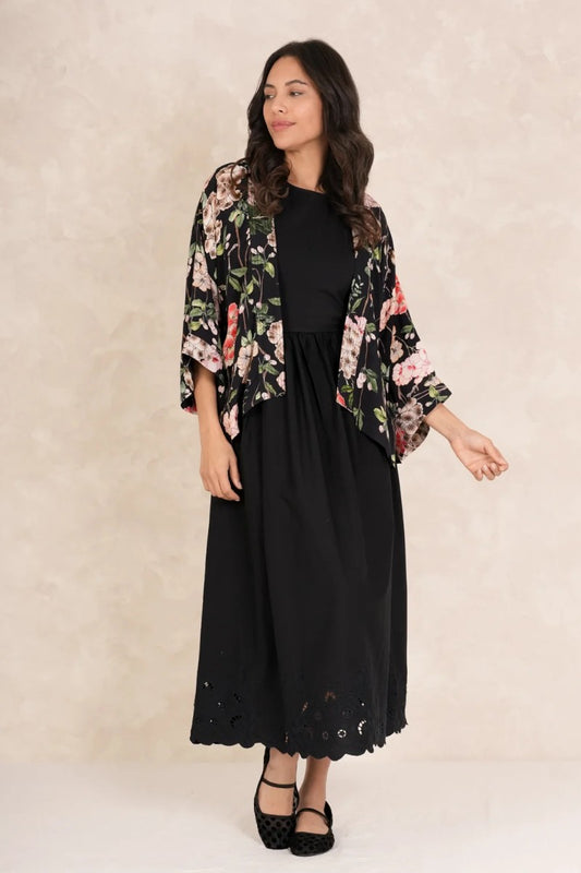 Kort kimono - One hundred stars