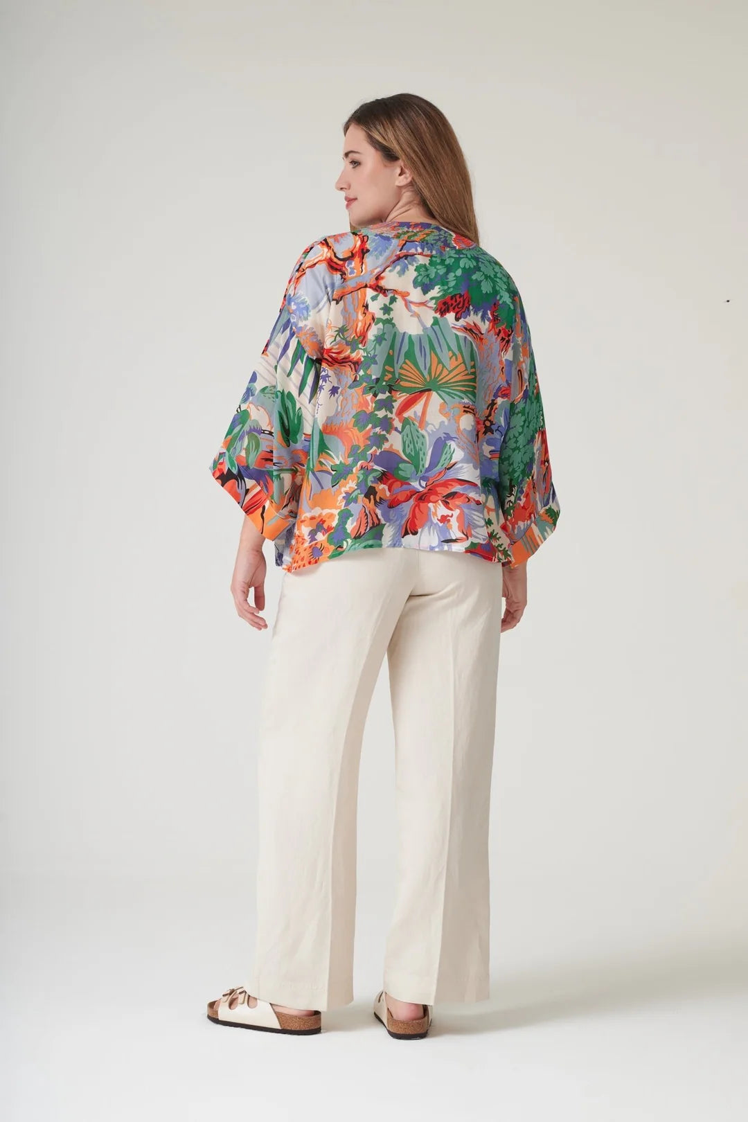 Kort kimono - One hundred stars