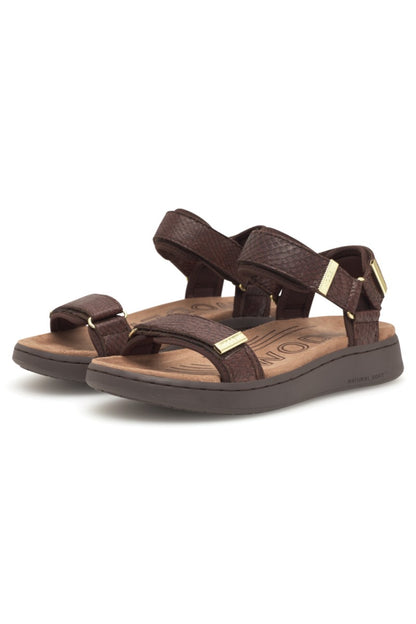 Sandaler Line Laxskinn