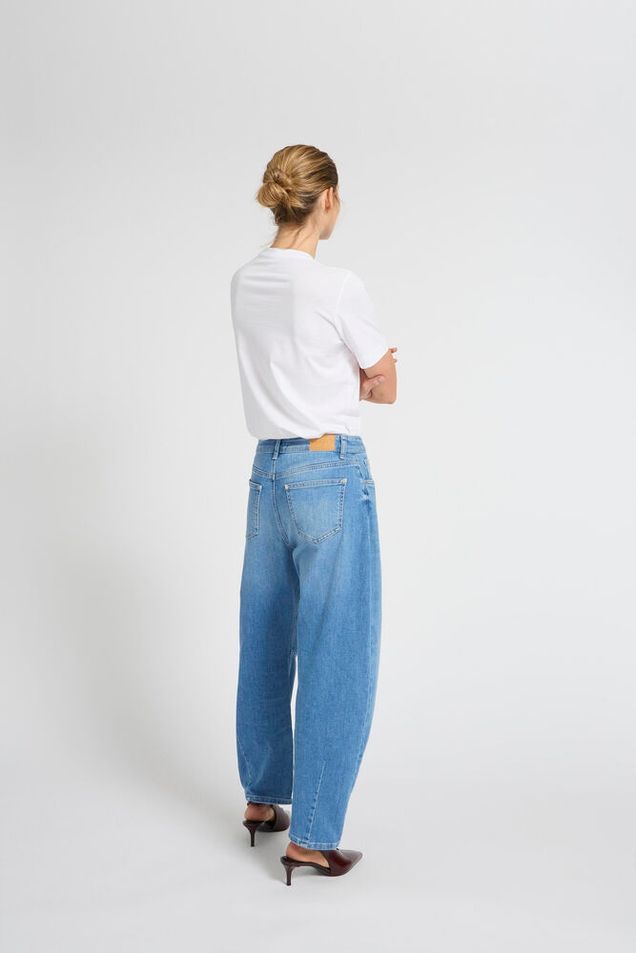 Jeans Anni i barrelform - Pulz