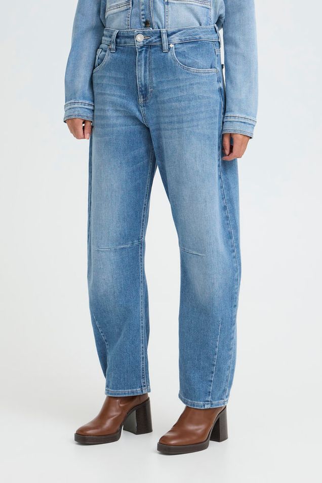 Jeans Anni i barrelform - Pulz