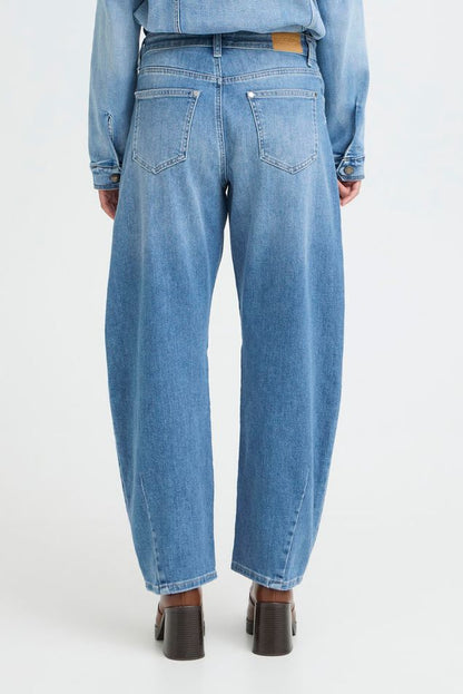 Jeans Anni i barrelform - Pulz