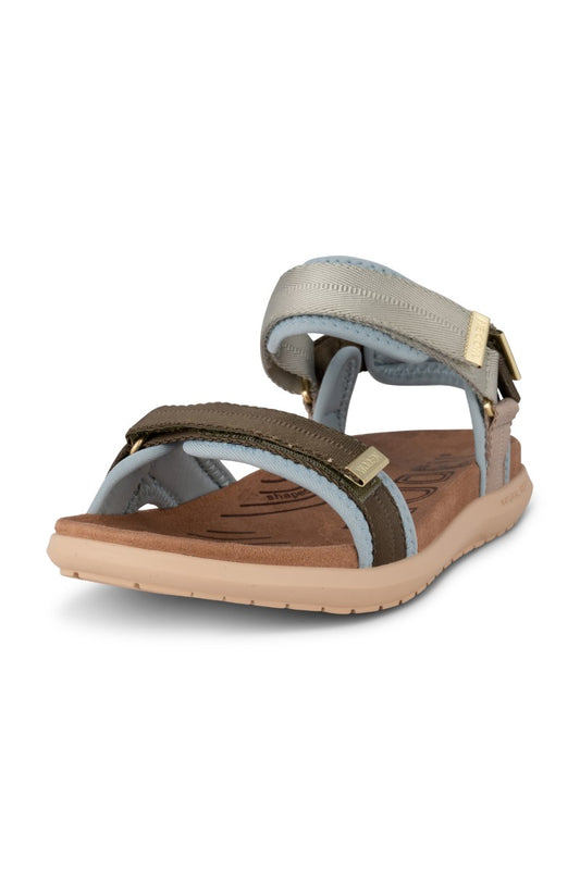 Sandaler Line - Woden - Blå - 41 - Woden587 - StoneMulti - 41