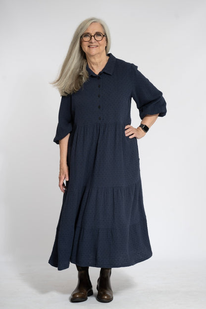 Volangklänning Dots