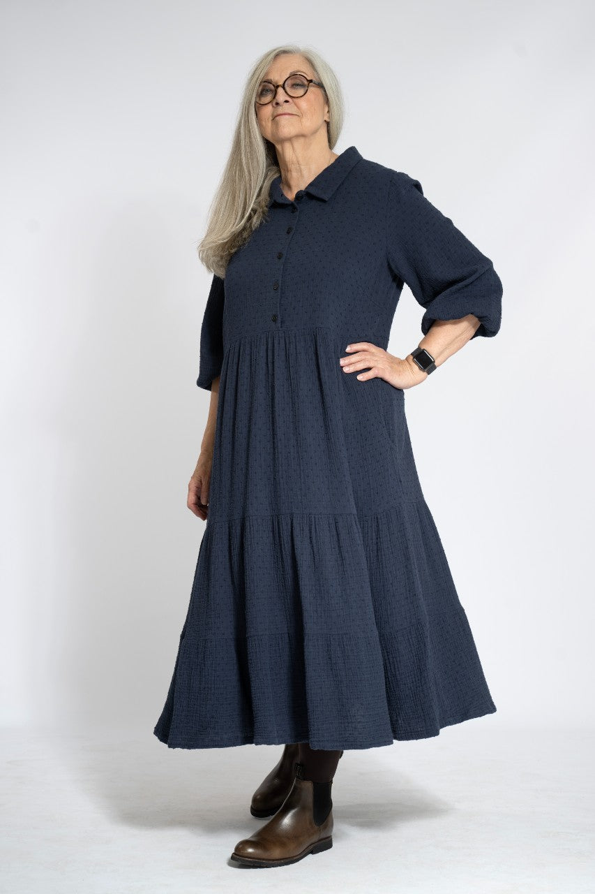 Volangklänning Dots