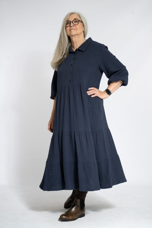 Volangklänning Dots