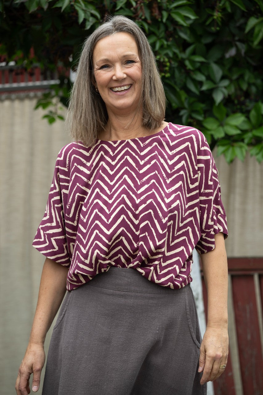 Holkblus i viscose - Karin Sömmare