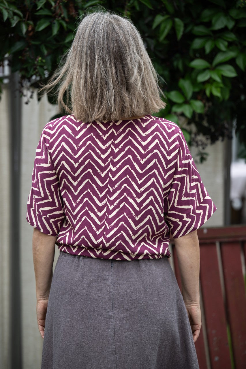 Holkblus i viscose - Karin Sömmare