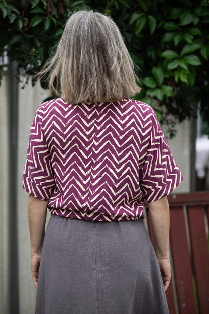 Holkblus i viscose - Karin Sömmare